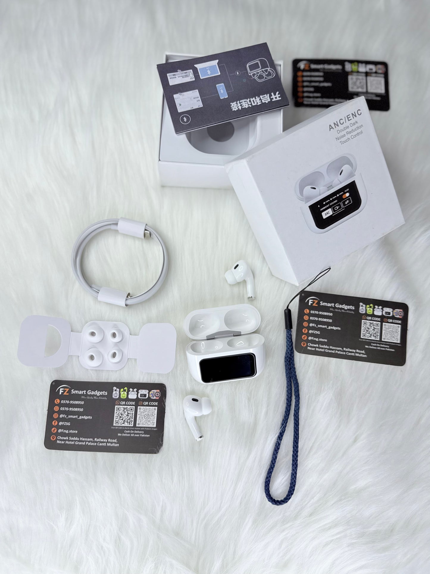 A9 Pro AirPods with touch display