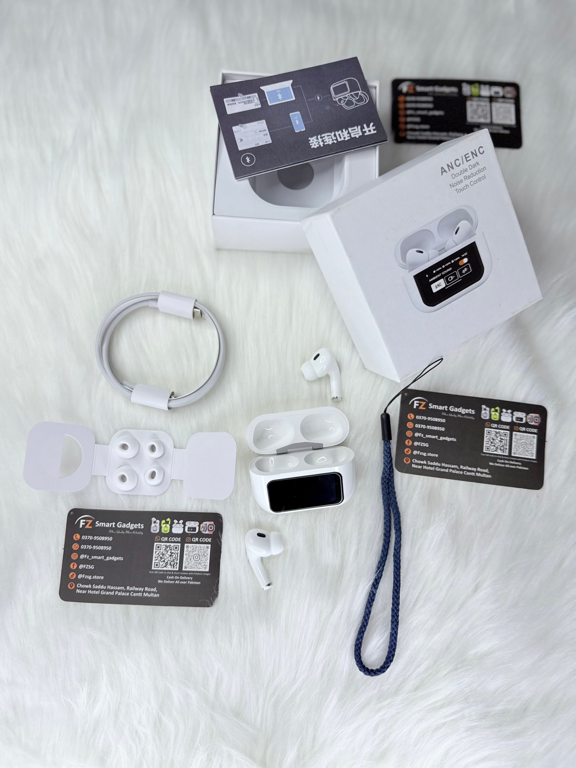 A9 Pro AirPods with touch display
